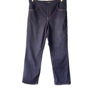 Reitmans Jeans Ladies Straight Leg Elastic Waist